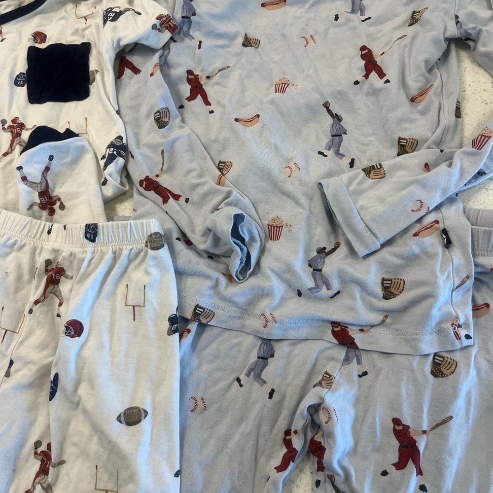 Kyte BABY Sports Print Pajama Set Bundle